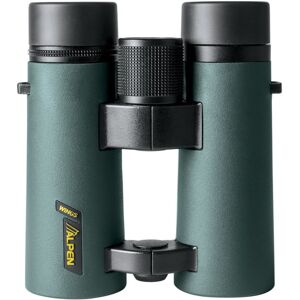 Alpen Wings 10x42 Binocular, BAK4, Multicoated, Dark Green, Medium Roof, 546