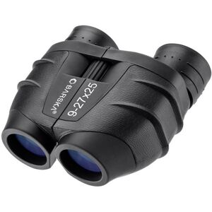 Barska 9-27x25mm Compact Gladiator Zoom Binoculars, BK-7 Porro Prism, Fully Coated Lens, Black AB12542