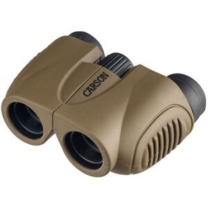 Carson Hornet Compact 8x22mm Porro Prism Binoculars, Matte, Olive, ht-822