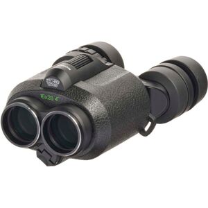 Fujinon Techno-Stabi TS Compact 16x28mm Stabilized Roof Prism Binoculars, Black, 151mm x 120mm x 74mm, 600022987