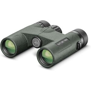 Hawke Sport Optics Compact Nature Trek 8x25mm Roof Prism Binoculars, Rubber, Green, 35051