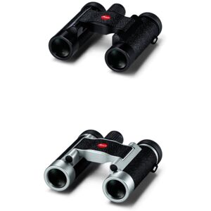 Leica Compact Ultravid 8x20mm Roof Prism Binoculars w/Leather Case, Black, 40605