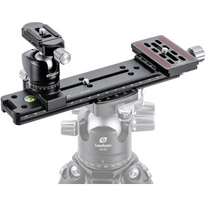 Leofoto FDM-01 Binocular Rangefinder Rail Kit, 23 cm, Black, FDM-01