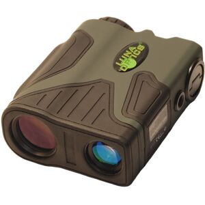 Luna Optics 7x24mm Laser Rangefinder Monocular, 1300 yds Maximum Range, Waterproof, w/ Angle Measurement & Ballistic App, Green/Black, LRF1300M-PRO