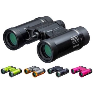 Pentax UD 9 X 21mm Black Compact Roof Prism Binoculars, Grey Orange, Medium, 61814