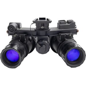 Steele Industries Elbit RPNVG 1x27mm Night Vision Binoculars, Black, ELBIT-MILSPEC-WP-RPNVG