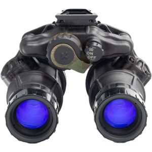 Steele Industries Elbit Milspec Waterproof DTNVS Night Vision Binoculars, Black, ELBIT-MILSPEC-WP-DTNVS
