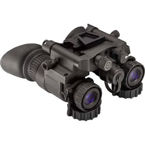 TRYBE Optics NVG-50 Dual 1x19mm White Phosphor Tube Night Vision Goggle, Gen 3, Min 1600+ FOM, 64-72 lp/mm, Black, TRYBENVG50W
