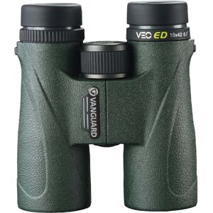 Vanguard VEO ED 10x42mm Roof Prism System Binocular, BAK4, Rubber, Green, 1042