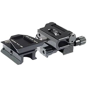 Wilcox Trijicon IR Patrol Binocular Bridge System, Right Hand, Black, 61300G22-B