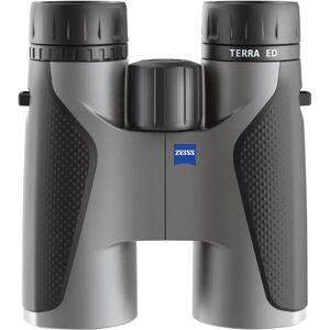 Zeiss Terra ED 10x42mm Schmidt-Pechan Prism Binoculars, Grey, Medium, NSN 9005.10.0040, 524204-9907-000