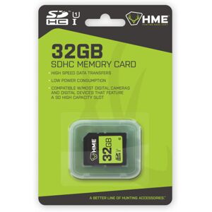 HME SD Memory Card, 32GB, 1pk, Gray, HME-32GB