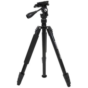 Celestron Hummingbird Fast Action Pan Tilt Head Tripod, Black, 82051