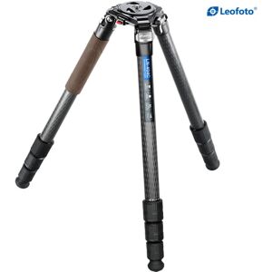 Leofoto LN-404C Heavy Duty Tripod w/ 100mm Bowl/Platform & Bag, Black, LN-404C