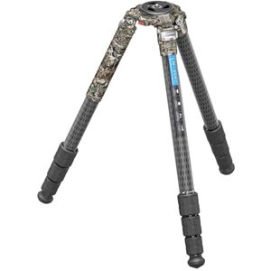 Leofoto LN-404C Heavy Duty Tripod w/ 100mm Bowl/Platform & Bag, Camo, LN-404C-CAMO