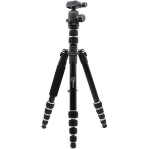 Longshot by Target Vision Packable Aluminum Tripod, 1/4-20in Thread, Black, TV-AT103