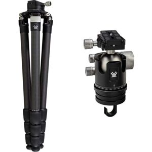 Vortex Radian Carbon Tripod with Leveling Head Kit with additional Ball Head