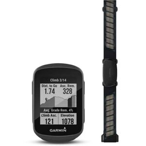 Garmin Edge 130 Plus GPS Bike Computer w/ HRM-Dual Bundle, Black, 010-02385-10