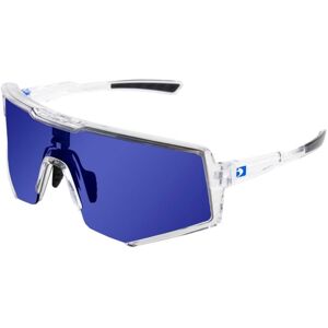 Bobster Sprocket Sunglasses, Crystal Clear Frame w/ Blue Mirror Lens, BSPR01