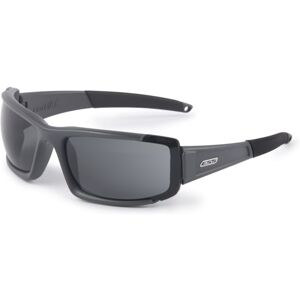 ESS CDI Max Ballistic Sunglasses, Matte Dark Gray Frame, Smoke Gray Lens, Medium / Large Fit, EE9003-02