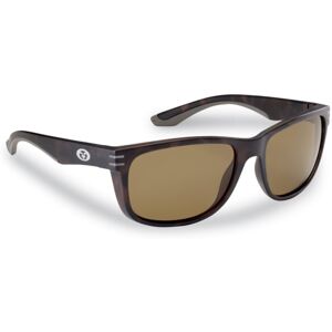 Flying Fisherman 7873TA Double Header Polarized Sunglasses, Matte Tortoise Frame, Amber Lens, 7873TA