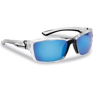 Flying Fisherman Cove Sunglasses, Crystal w/Smoke Blue Mirror, 7721CSB