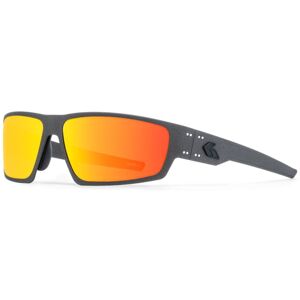 Gatorz Warhawk Sunglasses, Graphite, Matte Black Logo, Digitally Optimized Polarized Opz Sunburst, Graphite, One Size, 841235127342