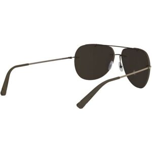 Hazard 4 Cluster Frameless Regular Aviator Sunglasses, Men's, Coyote Frame, Brown Lens, EYE-CLU-R-CYT