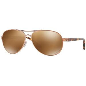 Oakley Feedback OO4079 Progressive Prescription Sunglasses OO4079-407931-59 - Lens Diameter 59 mm, Frame Color Rose Gold