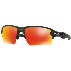 Oakley Flak 2.0 XL OO9188 Progressive Prescription Sunglasses, 59mm, Black/Camo, OO9188-918886-59-PRO