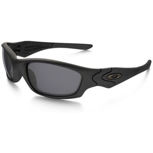 Oakley SI Straight Jacket Sunglasses, Matte Black Frame, Grey Lens 11-013