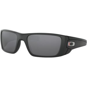 Oakley Standard Issue Fuel Cell Thin Red Line Sunglasses, Matte Black w/Black Iridium, OO9096-I060