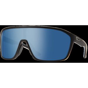 Smith Boomtown Sunglasses, Matte Black Frame, ChromaPop Polarized Blue Mirror Lens, 20493200399XX