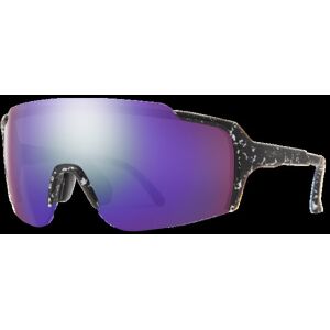 Smith Flywheel Sunglasses, Matte Black Marble Frame, ChromaPop Violet Mirror Lens, 2015172MS99DI