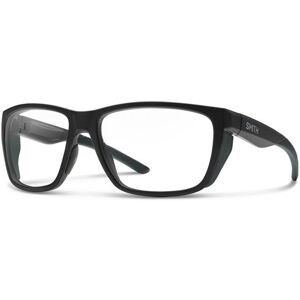 Smith Longfin Elite Sunglasses, Matte Black Frame, Clear Lens, 2023280035999