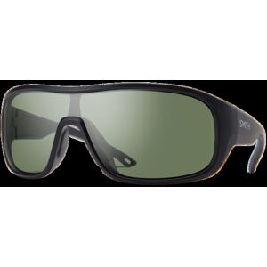 Smith Spinner Sunglasses, Matte Black Frame, ChromaPop Polarized Grey Green Lens, 20498100399L7