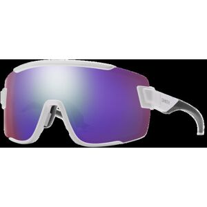 Smith Wildcat Sunglasses, White Frame, ChromaPop Violet Mirror Lens, 2015160BK99DI