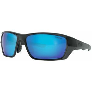 STNGR Alpine Ballistic Sunglasses, Matte Black/Blue Mirror, Medium/Large, BJ-B342-5VDE