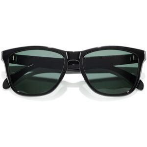 Sunski Headland Sunglasses, Black Frame, Forest Lens, SUN-HL-BKF