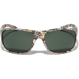 VISM Grip Temple Square Sunglasses, Camo Frame, Black Lens, Camo, VBP0170