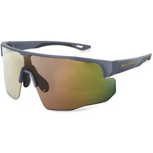 War Bird Deep State Glasses, Navy Blue Frames/Brown Lens/Pink Shield, EYDPNBBRPKR