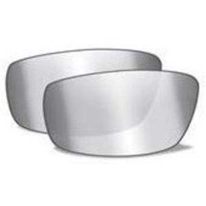 Wiley X WX Boss Replacement Parts - Silver Flash Smoke Grey Lens Only, CCBOSSF
