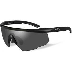 Wiley X Changeable Series Saber Advanced Safety Glasses, Matte Black Frame, Grey Lens, 302