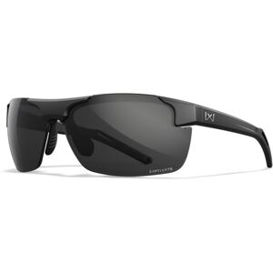 Wiley X WX Prime Sunglasses, Matte Black Frame, Prime Captivate Grey Lens, ACPRM01