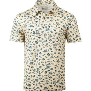 AVID Sportswear Offshore Pacifico Polo - Men's, Bone, Extra Large, MK32414BONXL