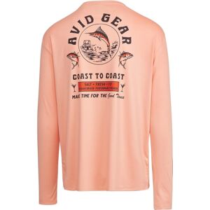 AVID Sportswear Trollers Avidry Long Sleeve Shirt - Men's, Dark Coral, Large, MK12425DCOLG