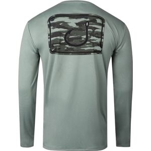 AVID Sportswear Tropic Stripe Avidry Long Sleeve Shirt - Men's, Cypress, Small, MK32425CYPSM