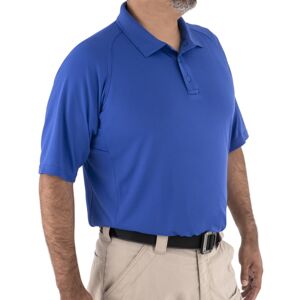 First Tactical Performance Short Sleeve Polo - Mens, Academy Blue, Large, 112509-691-L