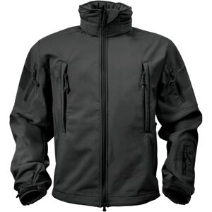 Rothco Special Ops Soft Shell Jacket - Men's, Black, Large, 9767-Black-L