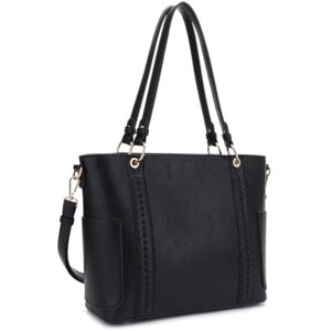 Jessie & James Austin Concealed Carry Tote Bag CCW Handbag, Black, DMC31312 BK